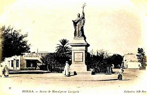 Biskra - Statue de Monseigneur Lavigerie